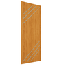 Porta Frisada R30k 210x90cm 35mm Reforço Fechadura:cerejeira - 2