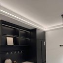Ver imagem 3 de Perfil Sobrepor para Fita LED Axis Iluminacao Linear 2 Metros Preto Taschibra
