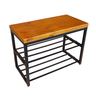 Banco Sapateira Pequena Hall de Entrada Casa Apartamento Industrial Organizador de Calçados Closet - 1