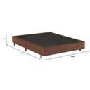 Ver imagem 2 de Base Box Casal 138x188x37cm Mannes