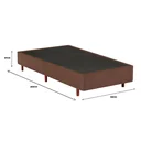 Ver imagem 2 de Base Box Bipartida King 96x203x37cm Mannes