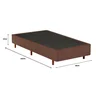 Base Box Bipartida King 96x203x37cm Mannes - 2