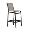 Ver imagem 1 de Banqueta Alta Tela Sling e Aluminio para Cozinha Piscina Varanda