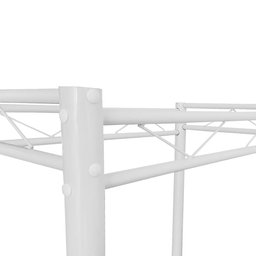Pé De Mesa Para Tampo de Pedra Granito Mármore Base de Mesa 1,00 Sala De Jantar Ql Branco - 4