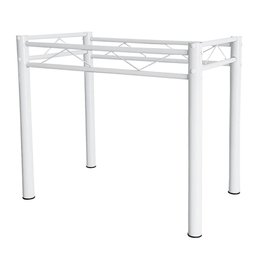 Pé De Mesa Para Tampo de Pedra Granito Mármore Base de Mesa 1,00 Sala De Jantar Ql Branco - 2