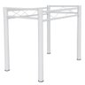 Pé De Mesa Para Tampo de Pedra Granito Mármore Base de Mesa 1,00 Sala De Jantar Ql Branco - 1