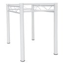 Ver imagem 3 de Pé De Mesa Para Tampo de Pedra Granito Mármore Base de Mesa 1,00 Sala De Jantar Ql Branco