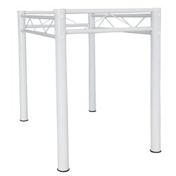 Pé De Mesa Para Tampo de Pedra Granito Mármore Base de Mesa 1,00 Sala De Jantar Ql Branco - 3