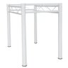 Pé De Mesa Para Tampo de Pedra Granito Mármore Base de Mesa 1,00 Sala De Jantar Ql Branco - 3
