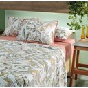 Ver imagem 2 de Jogo de Cama King 4 Peças Altenburg Malha Fio Penteado 100% Algodão - Tropical Art