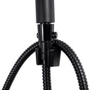 Ver imagem 4 de Chuveiro Ducha Gás Solar Autolimpante Preto Black C/ Desviador Duchinha Chuveirinho de Mão Completo