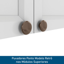 Ver imagem 6 de Cozinha Completa 4 Peças 10 Portas 2 Gavetas 1 Nicho para Forno Unna Yescasa