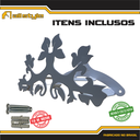 Ver imagem 5 de Suporte Mangueira Jardim CLÁSSICO FLORAL BRANCO ALL STYLE