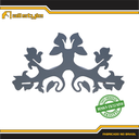 Ver imagem 4 de Suporte Mangueira Jardim CLÁSSICO FLORAL BRANCO ALL STYLE