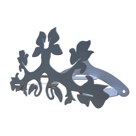 Suporte Mangueira Jardim CLÁSSICO FLORAL BRANCO  ALL STYLE