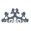 Ver imagem 2 de Suporte Mangueira Jardim CLÁSSICO FLORAL BRANCO ALL STYLE