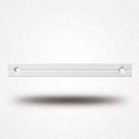 Ver mais imagens de Puxador Drop Alumínio Porta Gaveta Móveis Planejados 300mm - Branco