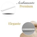 Ver imagem 2 de Puxador Drop Alumínio Porta Gaveta Móveis Planejados 300mm - Branco