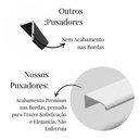 Ver imagem 4 de Puxador Drop Alumínio Porta Gaveta Móveis Planejados 300mm - Branco