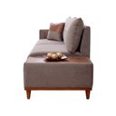 Ver imagem 5 de Sofá Living 3 Lugares Veludo com Mesa de Apoio Trento