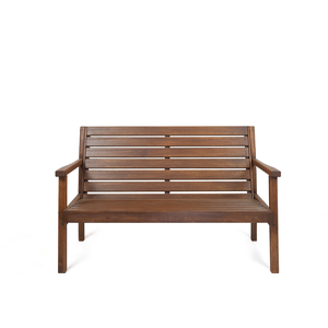 Namoradeira Garden 2 Lugares - Madeira Maciça - Acabamento Jatobá