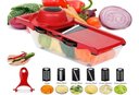 Ver imagem 4 de Fatiador de Legumes Mandoline com 6 Lâminas Intercambiáveis