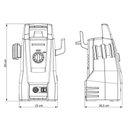 Ver imagem 5 de Lavadora de Alta Pressão Master Tramontina 1200w 1500psi Uso Doméstico Mangueira 3m 220v 42545022