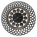 Ver imagem 5 de Relógio de Parede Vazado Preto para Sala de Estar Escritórios 49,5cm