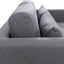 Ver imagem 2 de Sofá-cama Aurora Premium Casal, Medida 1,58m Linho Cinza