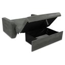 Ver imagem 3 de Sofá Cama 2 Lugares Compacto com Baú 145 Larg Daiane Matrix