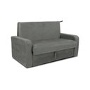 Ver imagem 2 de Sofá Cama 2 Lugares Compacto com Baú 145 Larg Daiane Matrix