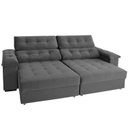 Ver imagem 2 de Sofá 2 Lugares Retrátil Reclinável 230cm com Molas Astro Icea New