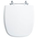 Ver imagem 1 de Assento Sanitário Tampa de Vaso Branco Mdf Laqueado Like para Bacia Celite