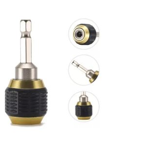 Adaptador Mandril para Furadeira Parafusadeira Engate Rápido
