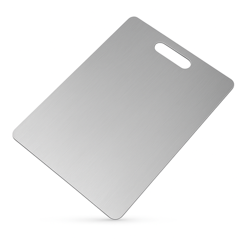 Tábua de Corte em Aço Inox 395 X 275mm Slim