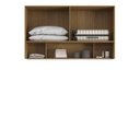 Ver imagem 2 de Armário Aéreo Modulado para Quarto 4 Portas 150cm 100% MDF Clean Altezza