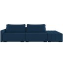 Ver imagem 7 de Sofá Ilha Modular para Sala 252cm com Puff Dublin K01 Veludo Azul Marinho