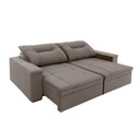 Ver imagem 2 de Sofá 2 Lugares Retrátil Reclinável 224cm com Molas Advance Icea New
