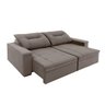 Sofá 2 Lugares Retrátil Reclinável 224cm com Molas Advance Icea New - 2