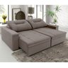 Sofá 2 Lugares Retrátil Reclinável 224cm com Molas Advance Icea New - 1