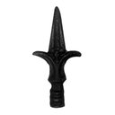 Ver imagem 1 de Ponteira Ponta de Lança Ferro N04 Grade Portão Muro 9x17cm