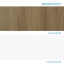 Ver mais imagens de Quarto Modulado Queen de Canto com Guarda-roupas Maleiro e Cabeceira Paris Master Luciane Móveis