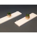 Ver imagem 3 de Prateleira MDF 60 x 15 cm Kit 2 Peças Eví Decor