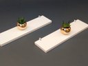 Ver imagem 3 de Prateleira MDF 60 x 15 cm Kit 2 Peças Eví Decor
