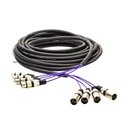 Ver imagem 1 de Multicabos com Conectores Xlr 4 Vias Cirilo Cabos 13 Metros