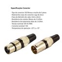 Ver imagem 5 de Multicabos com Conectores Xlr 4 Vias Cirilo Cabos 13 Metros
