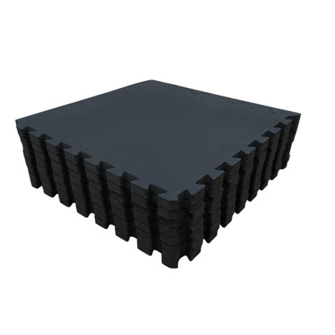 Kit 10 Tatame Eva Linha Premium 50x50x2cm 20mm Preto