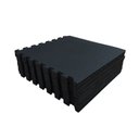 Ver imagem 3 de Kit 10 Tatame Eva Linha Premium 50x50x2cm 20mm Preto