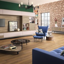 Piso Laminado Prime Cola Eucafloor 7mmx19,7cmx135,7cm - 3