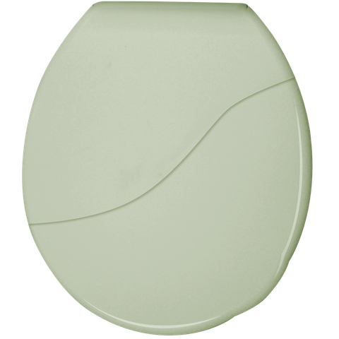 Assento Tampa para Vaso Sanitário Oval Plus Bellart Verde Água Durín